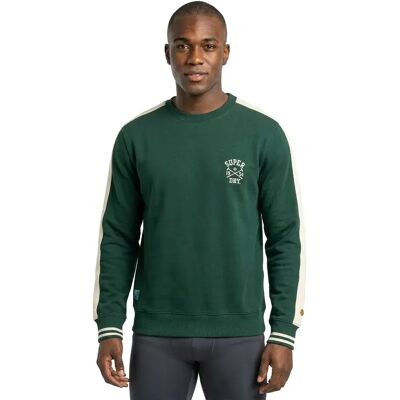 Superdry Sweat-shirt Athletic Club Enamel Green M Homme - Publicité Superdry Sweat-shirt Athletic Club Enamel Green M Homme - Publicité
