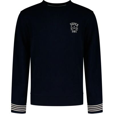 Superdry Sweat-shirt Athletic Club Nautical Navy Contrast XL Homme - Publicité Superdry Sweat-shirt Athletic Club Nautical Navy Contrast XL Homme - Publicité