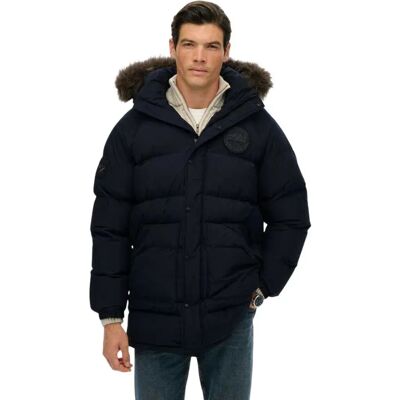 Superdry Parka Everest Longline Baffled Eclipse Navy 2XL Homme - Publicité Superdry Parka Everest Longline Baffled Eclipse Navy 2XL Homme - Publicité