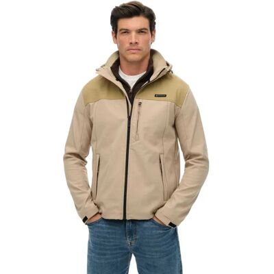 Superdry Veste M5012254a Softshell City Sand 3XL Homme - Publicité Superdry Veste M5012254a Softshell City Sand 3XL Homme - Publicité