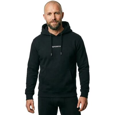 Superdry Sweat à Capuche Micro Logo Black 2XL Homme - Publicité Superdry Sweat à Capuche Micro Logo Black 2XL Homme - Publicité