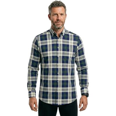 Fynch Hatton Chemise à Manches Longues 15098830 Dark Leaf L Homme - Publicité Fynch Hatton Chemise à Manches Longues 15098830 Dark Leaf L Homme - Publicité