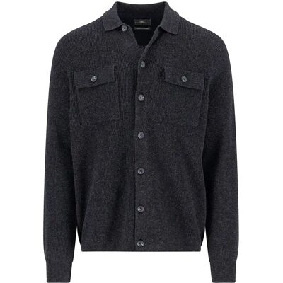 Fynch Hatton Cardigan 1510807 Charcoal L - Publicité Fynch Hatton Cardigan 1510807 Charcoal L - Publicité