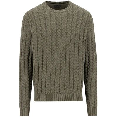 Fynch Hatton Pull 1511600 Dark Khaki L - Publicité Fynch Hatton Pull 1511600 Dark Khaki L - Publicité