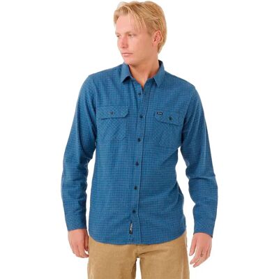 Rip Curl Chemise à Manches Longues Classic Surf Checked In Flannel Navy S Homme - Publicité Rip Curl Chemise à Manches Longues Classic Surf Checked In Flannel Navy S Homme - Publicité