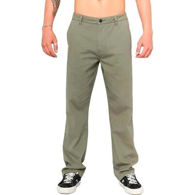 Rip Curl Pantalon Chino Classic Surf Cactus Green 28 Homme - Publicité Rip Curl Pantalon Chino Classic Surf Cactus Green 28 Homme - Publicité