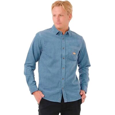 Rip Curl Chemise à Manches Longues Classic Surf Cord Bluefin S Homme - Publicité Rip Curl Chemise à Manches Longues Classic Surf Cord Bluefin S Homme - Publicité