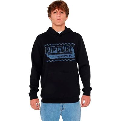 Rip Curl Sweat à Capuche Down The Line Black M Homme - Publicité Rip Curl Sweat à Capuche Down The Line Black M Homme - Publicité
