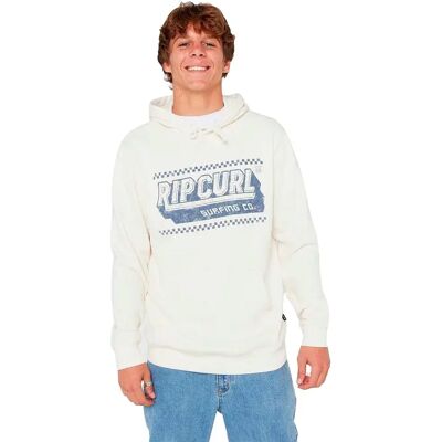 Rip Curl Sweat à Capuche Down The Line Bone M Homme - Publicité Rip Curl Sweat à Capuche Down The Line Bone M Homme - Publicité