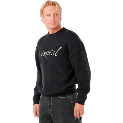 Rip Curl Sweat-shirt Medina Script Crew Black 2XL Homme - Publicité Rip Curl Sweat-shirt Medina Script Crew Black 2XL Homme - Publicité