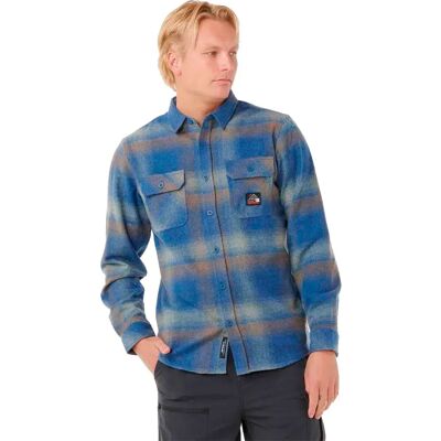 Rip Curl Chemise à Manches Longues Search Wool Flannel Light Navy M Homme - Publicité Rip Curl Chemise à Manches Longues Search Wool Flannel Light Navy M Homme - Publicité