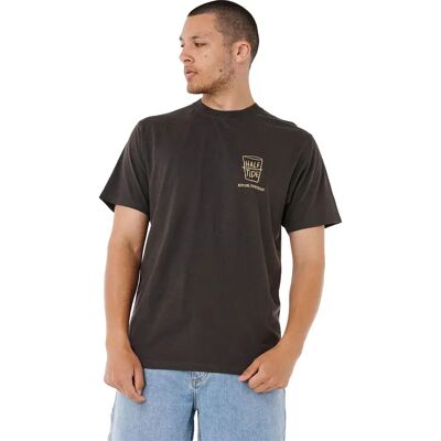 Rip Curl T-shirt à Manches Courtes Shaper Address Washed Black S Homme - Publicité Rip Curl T-shirt à Manches Courtes Shaper Address Washed Black S Homme - Publicité