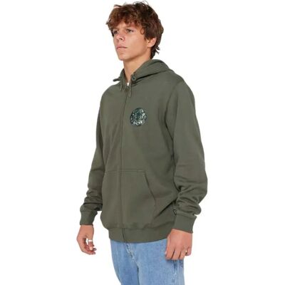 Rip Curl Sweat-shirt à Zip Wettie Passage Icon Cactus Green L Homme - Publicité Rip Curl Sweat-shirt à Zip Wettie Passage Icon Cactus Green L Homme - Publicité