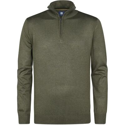 Petrol Industries Pull à Demi-zip M-3050-kwc207 Mossy Stone S - Publicité Petrol Industries Pull à Demi-zip M-3050-kwc207 Mossy Stone S - Publicité