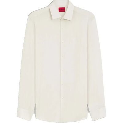 Hugo Chemise à Manches Longues Kenno 10270894 01 Natural 38 Homme - Publicité Hugo Chemise à Manches Longues Kenno 10270894 01 Natural 38 Homme - Publicité