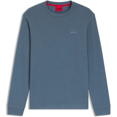 Hugo T-shirt De Pyjama à Manches Longues Austin Open Blue L Homme - Publicité Hugo T-shirt De Pyjama à Manches Longues Austin Open Blue L Homme - Publicité