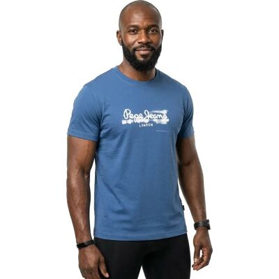 Pepe Jeans T-shirt à Manches Courtes Seasonal Logo Fantasy 3 Washed Navy Blue L Homme - Publicité Pepe Jeans T-shirt à Manches Courtes Seasonal Logo Fantasy 3 Washed Navy Blue L Homme - Publicité