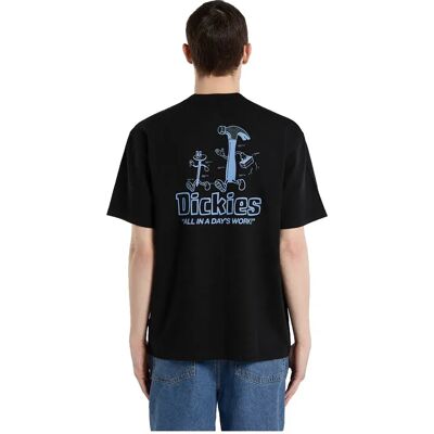 Dickies T-shirt à Manches Courtes Fairlawn Black M - Publicité Dickies T-shirt à Manches Courtes Fairlawn Black M - Publicité