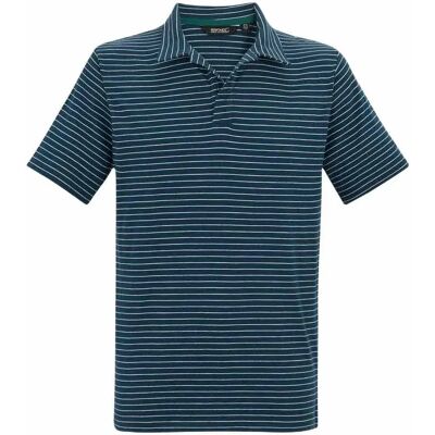 Regatta Polo à Manches Courtes Hadvo Moonlight Denim / White Stripe M - Publicité Regatta Polo à Manches Courtes Hadvo Moonlight Denim / White Stripe M - Publicité