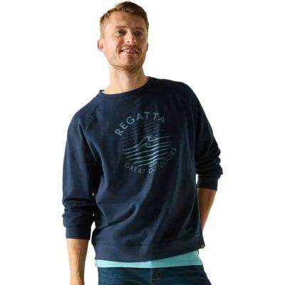 Regatta Sweat-shirt Nithsdale Navy 3XL Homme - Publicité Regatta Sweat-shirt Nithsdale Navy 3XL Homme - Publicité