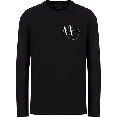 Giorgio Armani T-shirt à Manches Longues Zj1dz Black S Homme - Publicité Giorgio Armani T-shirt à Manches Longues Zj1dz Black S Homme - Publicité
