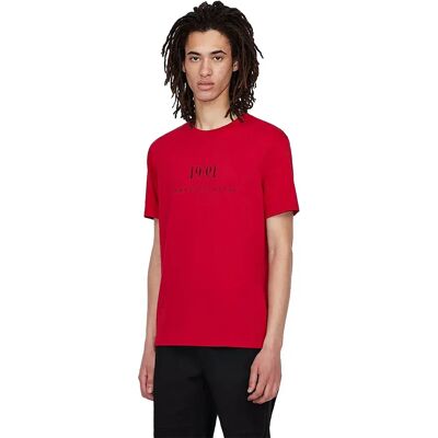 Giorgio Armani T-shirt à Manches Courtes Zj5lz Red L Homme - Publicité Giorgio Armani T-shirt à Manches Courtes Zj5lz Red L Homme - Publicité