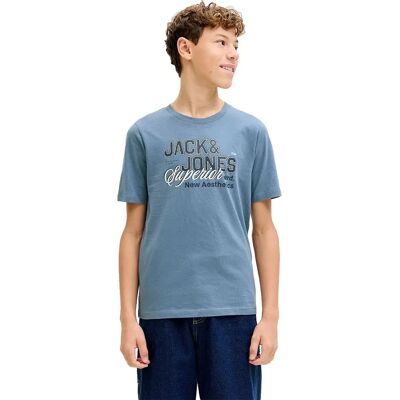 Jack & Jones Kids T-shirt à Manches Courtes Logo Blue Mirage 12 Années - Publicité Jack & Jones Kids T-shirt à Manches Courtes Logo Blue Mirage 12 Années - Publicité