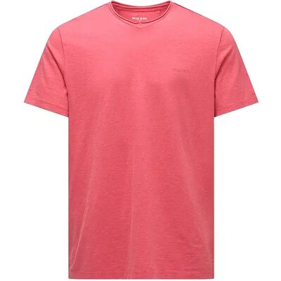 Salsa Jeans T-shirt à Manches Courtes Edge Slim Fit Dark Pink L Homme - Publicité Salsa Jeans T-shirt à Manches Courtes Edge Slim Fit Dark Pink L Homme - Publicité