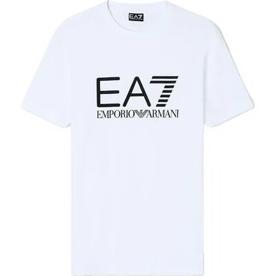 Giorgio Armani Ea7 Emporio Armani T-shirt à Manches Courtes 7m001412_af22264 White 2XS Homme - Publicité Giorgio Armani Ea7 Emporio Armani T-shirt à Manches Courtes 7m001412_af22264 White 2XS Homme - Publicité