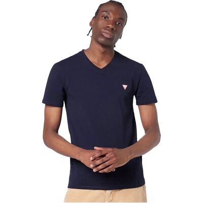 Guess T-shirt à Manches Courtes Core Smart Blue M Homme - Publicité Guess T-shirt à Manches Courtes Core Smart Blue M Homme - Publicité