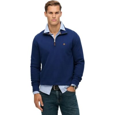 Superdry Pull à Demi-zip Preppy Supermarine Navy L - Publicité Superdry Pull à Demi-zip Preppy Supermarine Navy L - Publicité