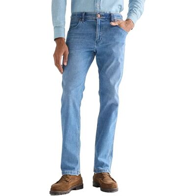 Wrangler Jean 112377761 Greensboro Regular Fit Tobacco Ice 32 - Publicité Wrangler Jean 112377761 Greensboro Regular Fit Tobacco Ice 32 - Publicité