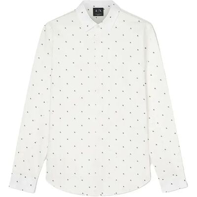 Giorgio Armani Exchange Chemise à Manches Longues Xm000625_af13184 Ax Cross Logo Off White S Homme - Publicité Giorgio Armani Exchange Chemise à Manches Longues Xm000625_af13184 Ax Cross Logo Off White S Homme - Publicité