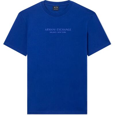 Giorgio Armani Exchange T-shirt à Manches Courtes Xm001280_af10361 Bellwether Blue XS Homme - Publicité Giorgio Armani Exchange T-shirt à Manches Courtes Xm001280_af10361 Bellwether Blue XS Homme - Publicité