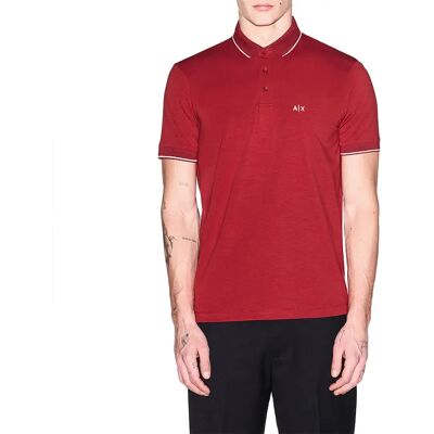 Giorgio Armani Exchange Polo à Manches Courtes Xm001289_af10363 Winery M Homme - Publicité Giorgio Armani Exchange Polo à Manches Courtes Xm001289_af10363 Winery M Homme - Publicité