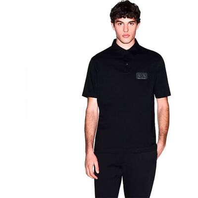 Giorgio Armani Exchange Polo à Manches Courtes Xm002232_af10364 Black S Homme - Publicité Giorgio Armani Exchange Polo à Manches Courtes Xm002232_af10364 Black S Homme - Publicité