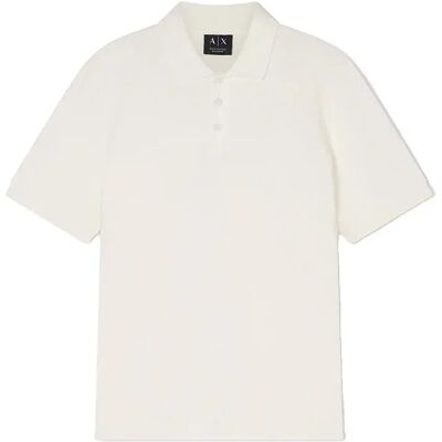 Giorgio Armani Exchange Polo à Manches Courtes Xm002346_af10337 Off White L Homme - Publicité Giorgio Armani Exchange Polo à Manches Courtes Xm002346_af10337 Off White L Homme - Publicité