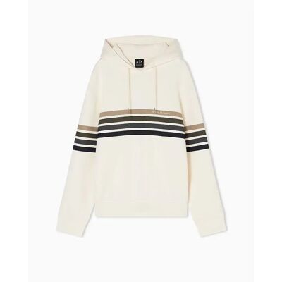 Giorgio Armani Exchange Sweat-shirt Xm002053_af10818 Cream M Homme - Publicité Giorgio Armani Exchange Sweat-shirt Xm002053_af10818 Cream M Homme - Publicité