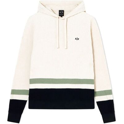 Giorgio Armani Exchange Sweat à Capuche Xm002171_af22240 Cream / Hedge Green XS Homme - Publicité Giorgio Armani Exchange Sweat à Capuche Xm002171_af22240 Cream / Hedge Green XS Homme - Publicité
