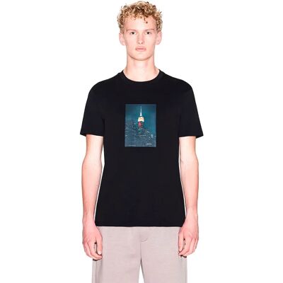 Giorgio Armani Exchange T-shirt à Manches Courtes Xm002214_af10356 Black L Homme - Publicité Giorgio Armani Exchange T-shirt à Manches Courtes Xm002214_af10356 Black L Homme - Publicité