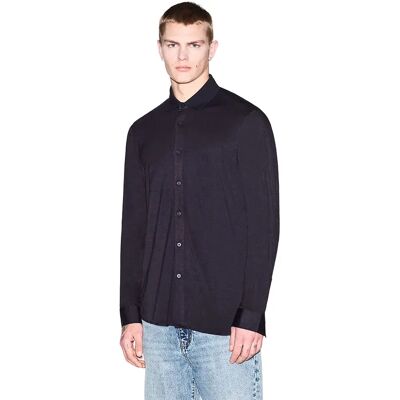 Giorgio Armani Exchange Chemise à Manches Longues Xm002370_af21936 Deep Navy L Homme - Publicité Giorgio Armani Exchange Chemise à Manches Longues Xm002370_af21936 Deep Navy L Homme - Publicité