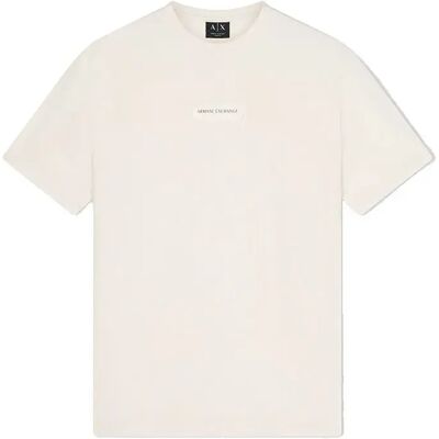 Giorgio Armani Exchange T-shirt à Manches Courtes Xm002471_af10356 Cream L Homme - Publicité Giorgio Armani Exchange T-shirt à Manches Courtes Xm002471_af10356 Cream L Homme - Publicité