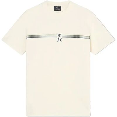 Giorgio Armani Exchange T-shirt à Manches Courtes Xm002522_af10334 Cream L Homme - Publicité Giorgio Armani Exchange T-shirt à Manches Courtes Xm002522_af10334 Cream L Homme - Publicité