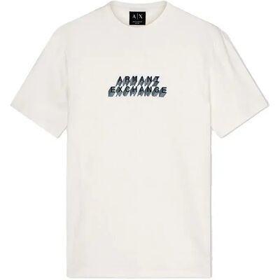 Giorgio Armani Exchange T-shirt à Manches Courtes Xm002779_af10358 Off White M Homme - Publicité Giorgio Armani Exchange T-shirt à Manches Courtes Xm002779_af10358 Off White M Homme - Publicité
