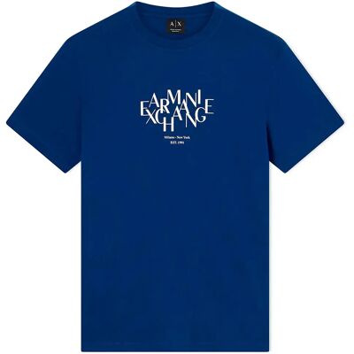 Giorgio Armani Exchange T-shirt à Manches Courtes Xm002782_af10356 Bellwether Blue M Homme - Publicité Giorgio Armani Exchange T-shirt à Manches Courtes Xm002782_af10356 Bellwether Blue M Homme - Publicité