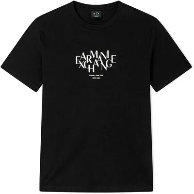 Giorgio Armani Exchange T-shirt à Manches Courtes Xm002782_af10356 Black L Homme - Publicité Giorgio Armani Exchange T-shirt à Manches Courtes Xm002782_af10356 Black L Homme - Publicité