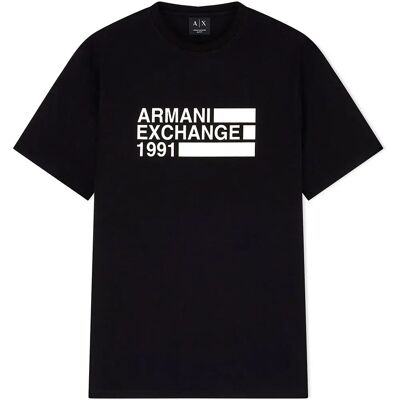 Giorgio Armani Exchange T-shirt à Manches Courtes Xm002788_af10356 Black L Homme - Publicité Giorgio Armani Exchange T-shirt à Manches Courtes Xm002788_af10356 Black L Homme - Publicité