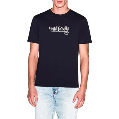 Giorgio Armani Exchange T-shirt à Manches Courtes Xm002789_af10356 Deep Navy M Homme - Publicité Giorgio Armani Exchange T-shirt à Manches Courtes Xm002789_af10356 Deep Navy M Homme - Publicité