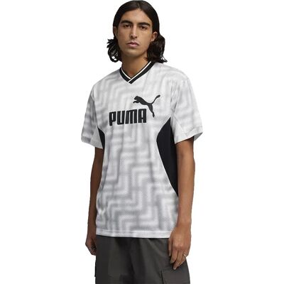 Puma T-shirt à Manches Courtes Et Col En V Ess Block Relaxed Fit Puma White L - Publicité Puma T-shirt à Manches Courtes Et Col En V Ess Block Relaxed Fit Puma White L - Publicité
