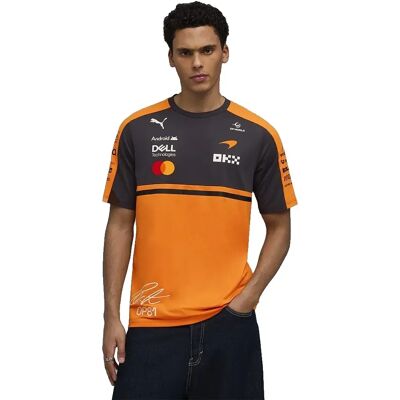 Puma T-shirt à Manches Courtes Mclaren Oscar Piastri Replica Papaya S Homme - Publicité Puma T-shirt à Manches Courtes Mclaren Oscar Piastri Replica Papaya S Homme - Publicité